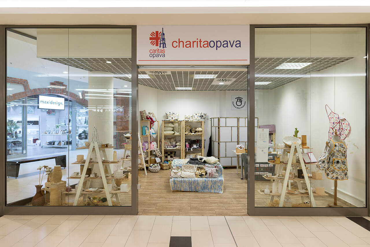 Zkrácená otevírací doba prodejny Charita Opava