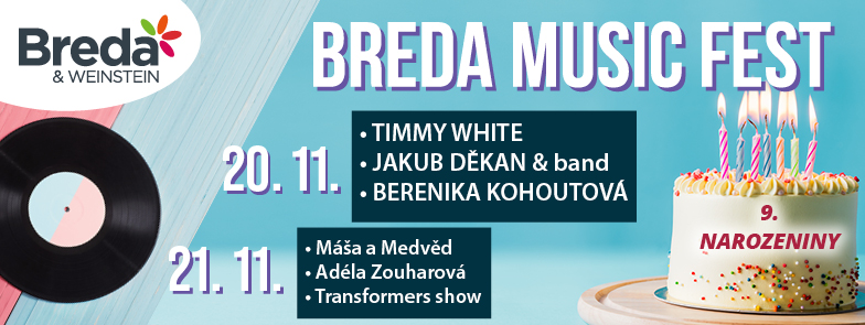Breda slaví 9. narozeniny