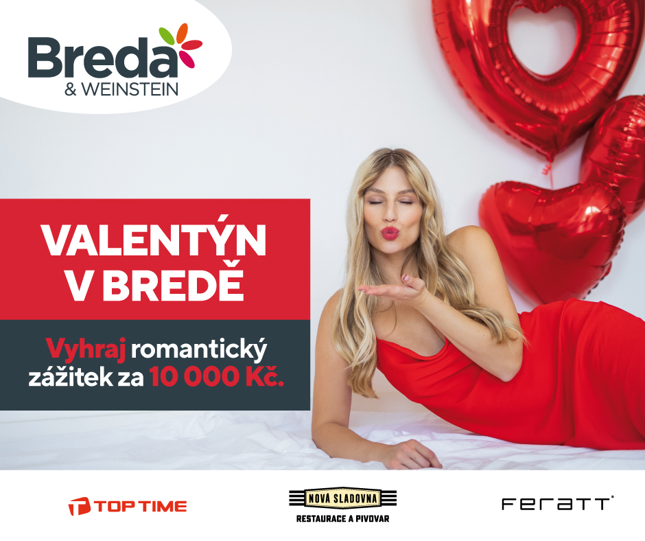 Známe jméno vítěze soutěže Valentýn v Bredě