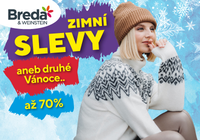 Zimní slevy v Bredě
