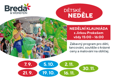 Nedělní KLAUNIÁDA s Jirkou Prokešem