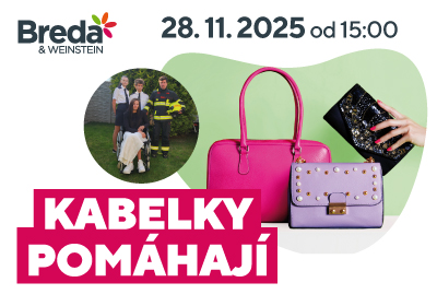 Kabelky pomáhají. Jubilejní 10. ročník charitativní akce.